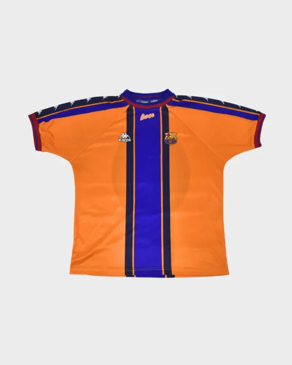 Camisola alternativa do Barcelona 1997-98 (XL)