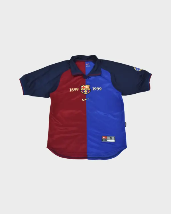 Camisola do centenário do Barcelona 1999-00 (s)