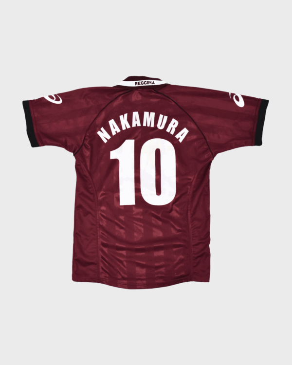 2002-03 Reggina Home Shirt?#Nakamura 10 (S) - Image 2