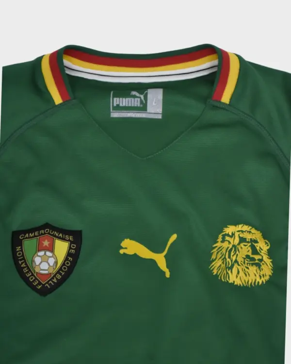 2002 Cameroon Puma Home Shirt Vest (L) - Image 2