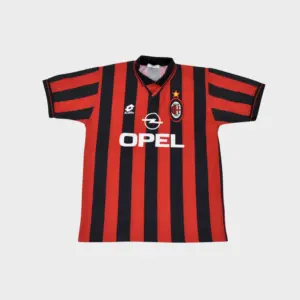 Camisola AC Milan 1997-98 para casa (XL)