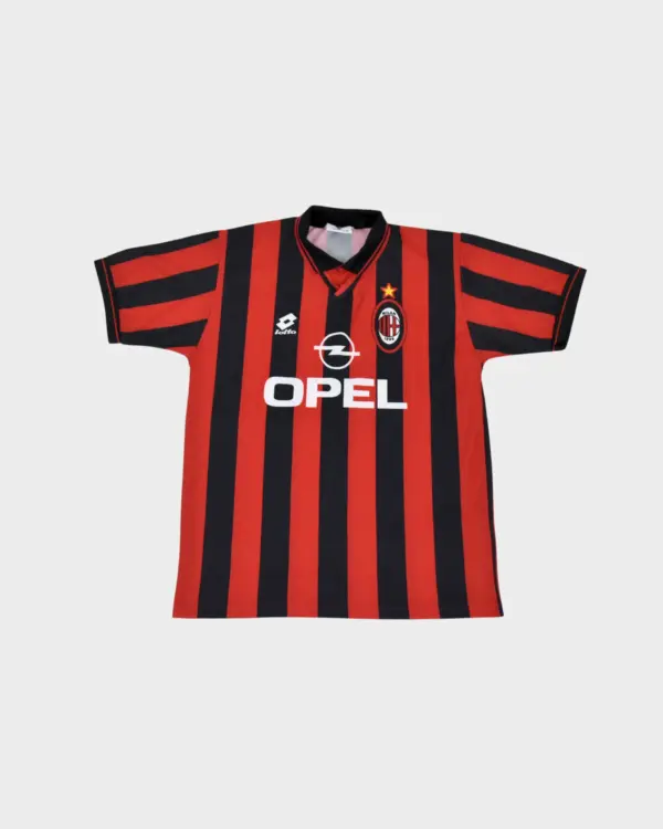 Camisola AC Milan 1997-98 para casa (XL)