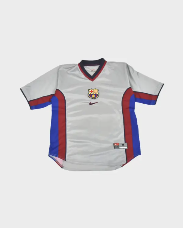 1999-01 Camisola de visitante do Barcelona (m)