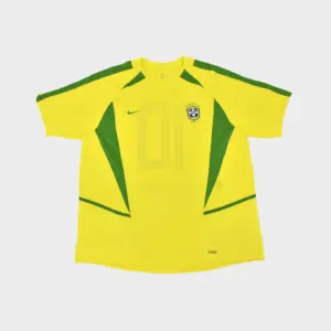 Camisola Brasil 2002-04 #10 (XL)