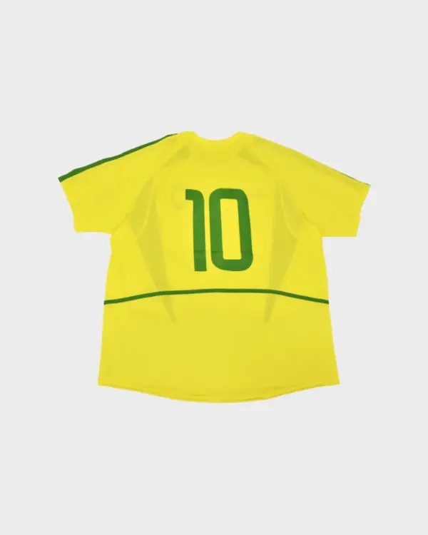Camisola Brasil 2002-04 #10 (XL) - imagem 2