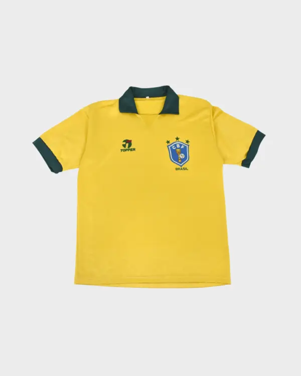 1990 Brazil Home Shirt (S)