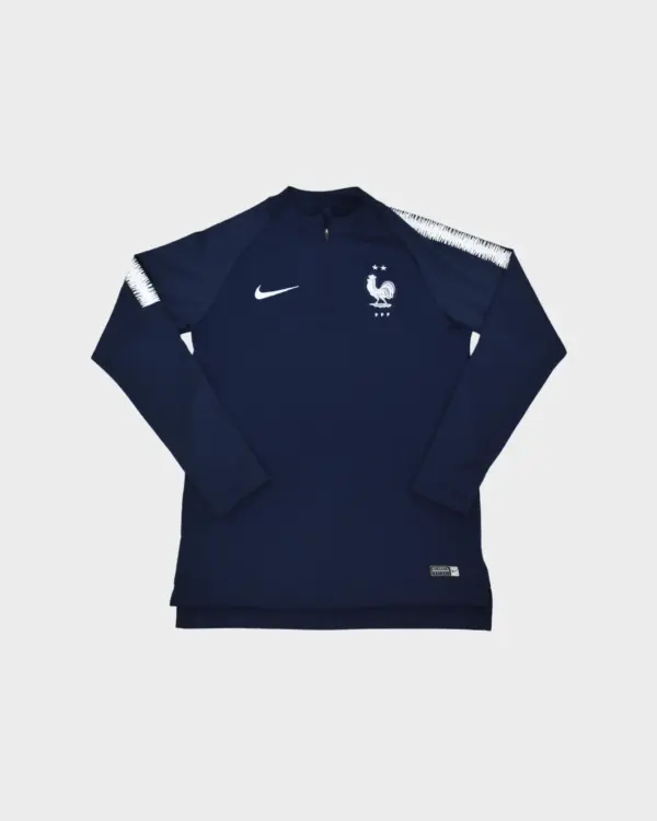 Camisola Nike 1/4 zip França 2018-19 (s)