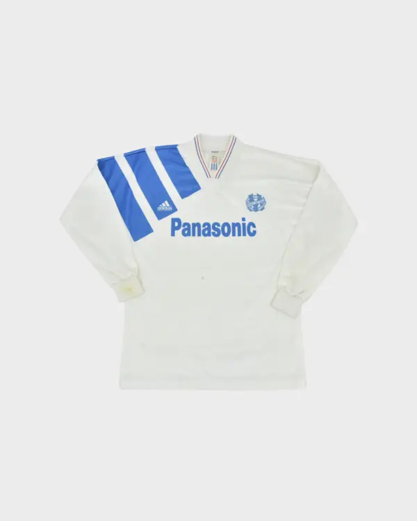 1991-92 Olympique Marseille Home L/S Shirt (M)