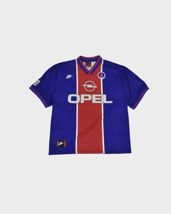 Camisola do Paris Saint-Germain de 1995-96 para casa (XL)