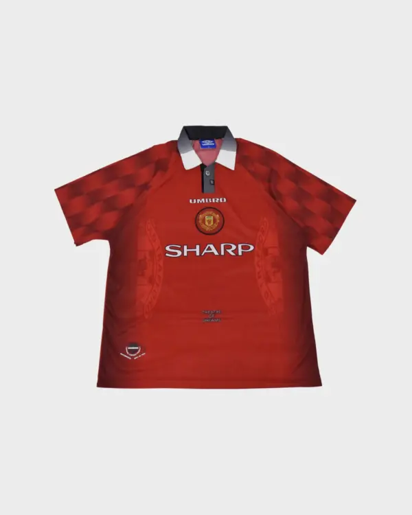 Camisola de casa do Manchester United 1996-98 (XL)