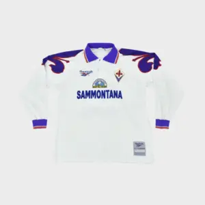Camisola fiorentina away 1995-96 manga comprida (L)