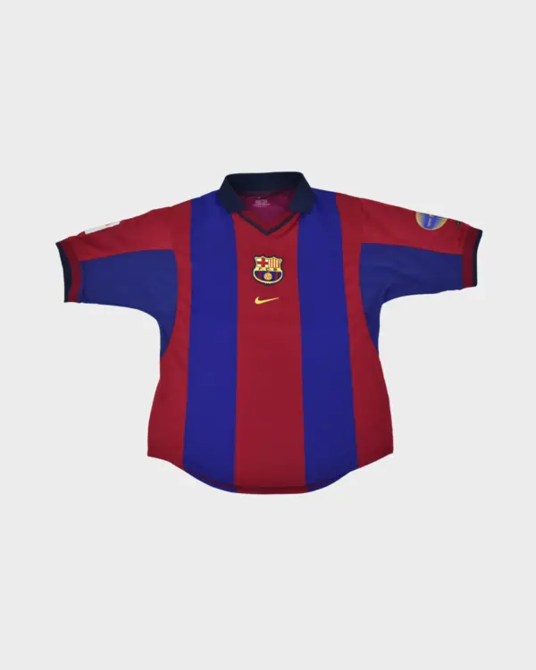 Camisola Barcelona 2000-01 casa (s)
