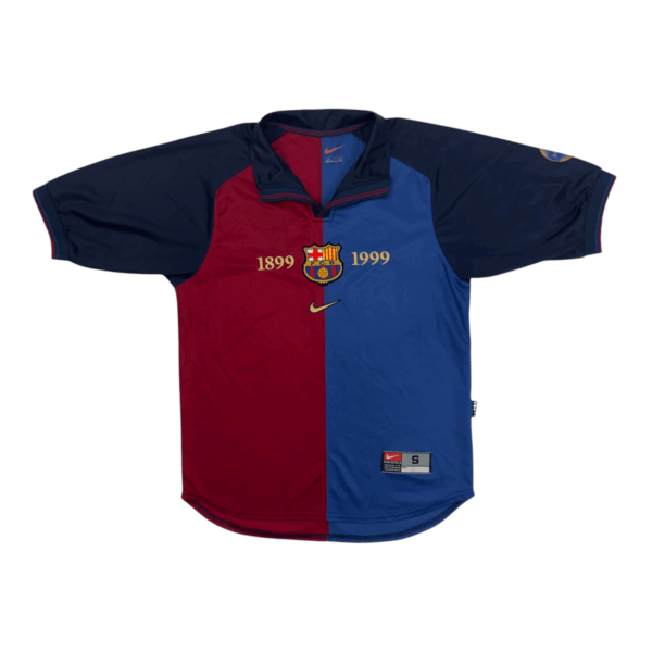 Camisola do Centenário do Barcelona 1999-00 (S)