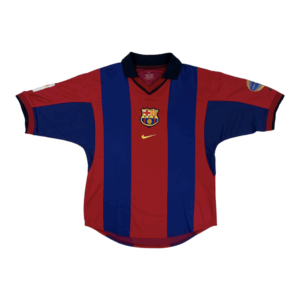 2000-01 Barcelona Home Shirt (S)