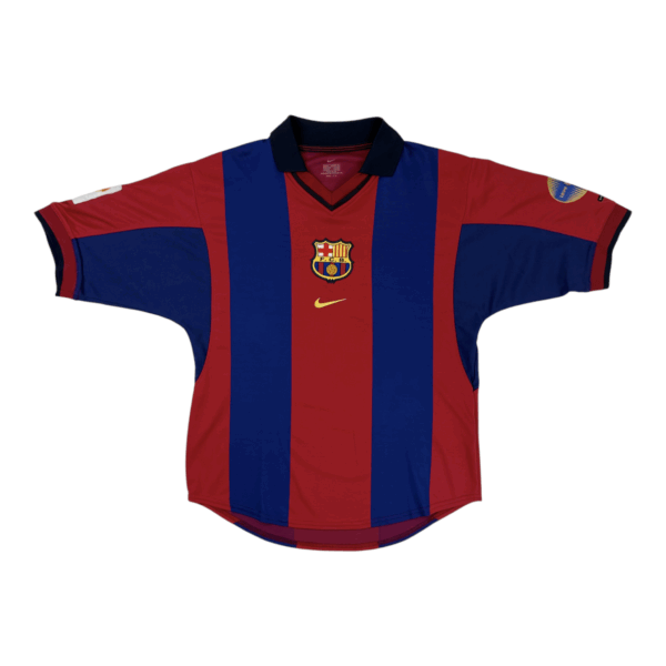 Camisola Barcelona 2000-01 casa (s)