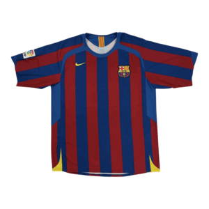 2005-06 Barcelona Home Shirt (L)