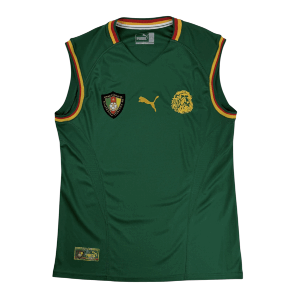 2002 Cameroon Puma Home Shirt Vest (L)