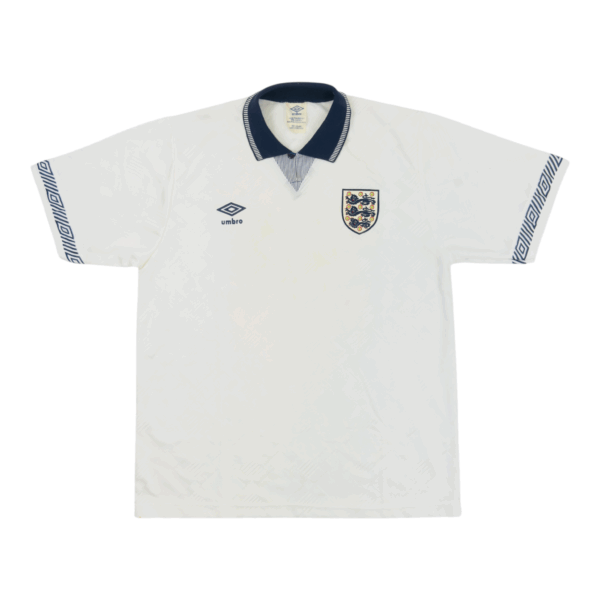 1990-92 England Home Shirt (L)