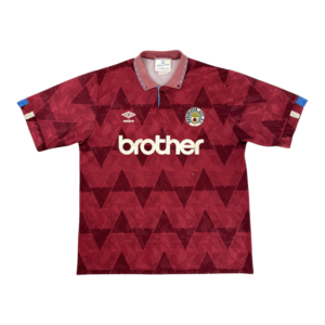Camiseta de la segunda equipación del Manchester City 1990-92 (XL)