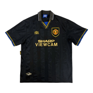 Camiseta de la segunda equipación del Manchester United 1993-95 (XL)