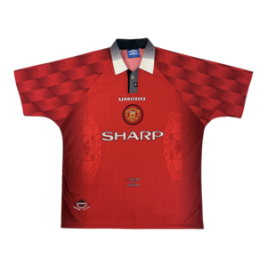 1996-98 Manchester United Home Shirt (XL)