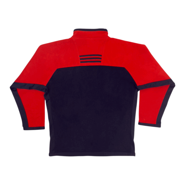 1998-00 AC Milan Adidas Camisola com Fecho de 1/4 (M) - imagem 2