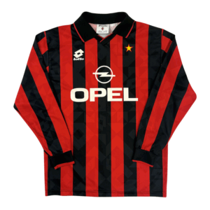 1994-95 AC Milan Home L/S Shirt (L)