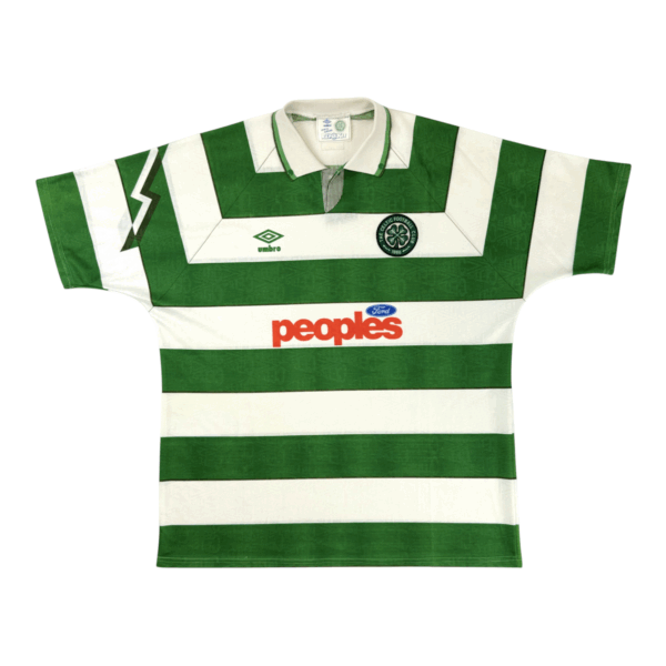 1991-92 Celtic Home Shirt (L)