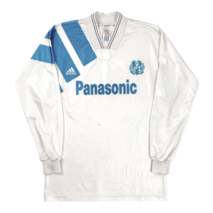1991-92 Olympique Marseille Home L/S Shirt (M)