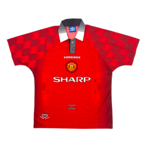 1996-1998 Vintage Manchester United Home Jersey (L)