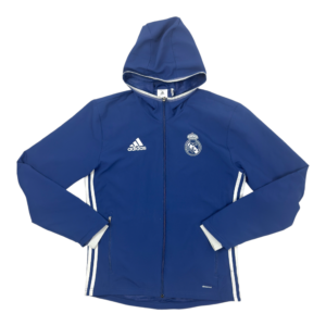2016-2017 Real Madrid Adidas Hooded Track Jacket (S)