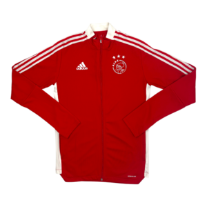 2020-2021 Ajax Adidas Hooded Track Jacket (S)