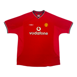 2000-2002 Vintage Manchester United Home Jersey (XL)