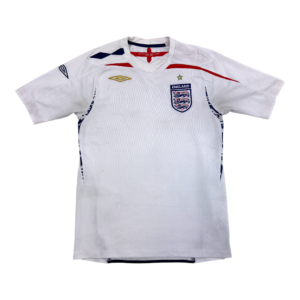 2007-2009 England Home Jersey (S)