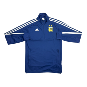 2017-2018 Argentina Adidas 1/4 Zip Sweat Top (S)