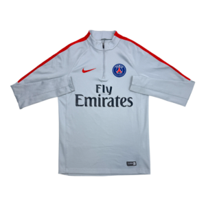 2017-2018 Paris Saint-Germain Nike 1/4 Zip Training Top (S)