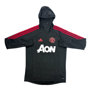 2018-2019 Manchester United Adidas 1/4 Zip Drill Top (S)