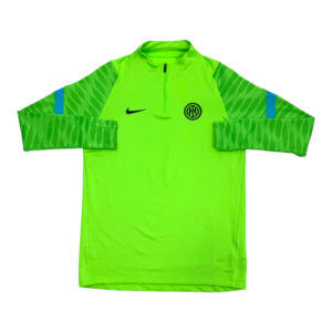 2021-2022 Inter Milan Nike 1/4 Zip Drill Top (M)