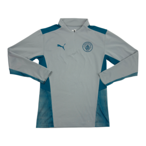 2021-2022 Manchester City Puma 1/4 Zip Training Top (S)