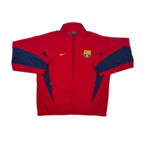 2002-2003 Vintage Barcelona Nike Track Jacket (L)
