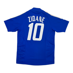 2002-2004 Vintage France Home Jersey Zidane #10 (S)