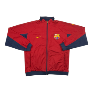 2003-2004 Vintage  Barcelona Nike Track Jacket (M)