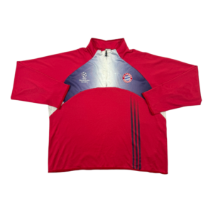 2003-2004 Vintage  Bayern Munich Adidas CL 1/4 Zip Drill Top (XL)