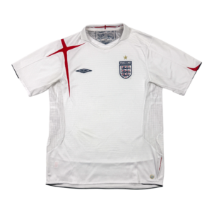 2005-2007 England Home Jersey (L)