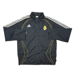 2006-2007 Real Madrid Adidas Hooded Rain Jacket (L)
