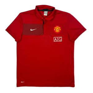 2009-2010 Manchester United Nike Polo Jersey (L)