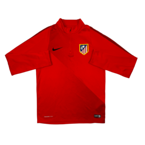 2013-2014 Atletico Madrid Nike 1/4 Zip Training Top (S)