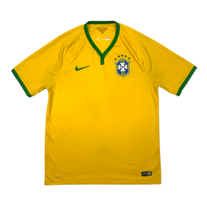 2014-2015 Brazil Home Jersey (S)