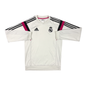 2014-2015 Real Madrid Adidas Sweat Top (S)