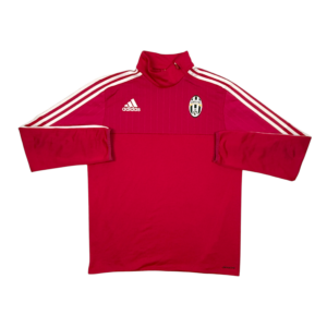 2015-2016 Juventus Adidas 1/4 Zip Training Top (S)
